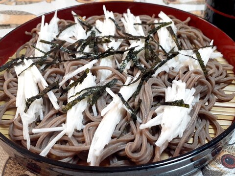 長芋ざる蕎麦‼️つるっとシャキシャキが楽しい‼️